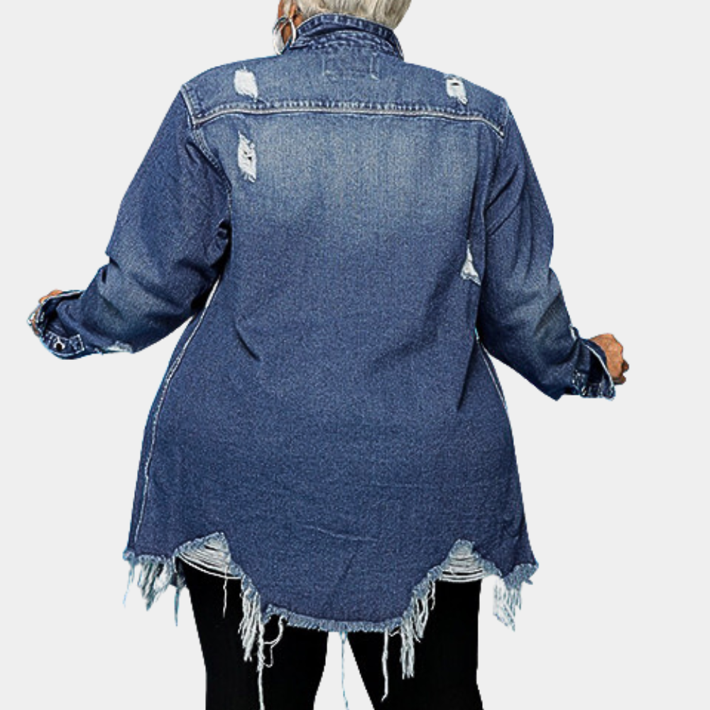 Stilla | Trendfyldt Denimjakke til Kvinder