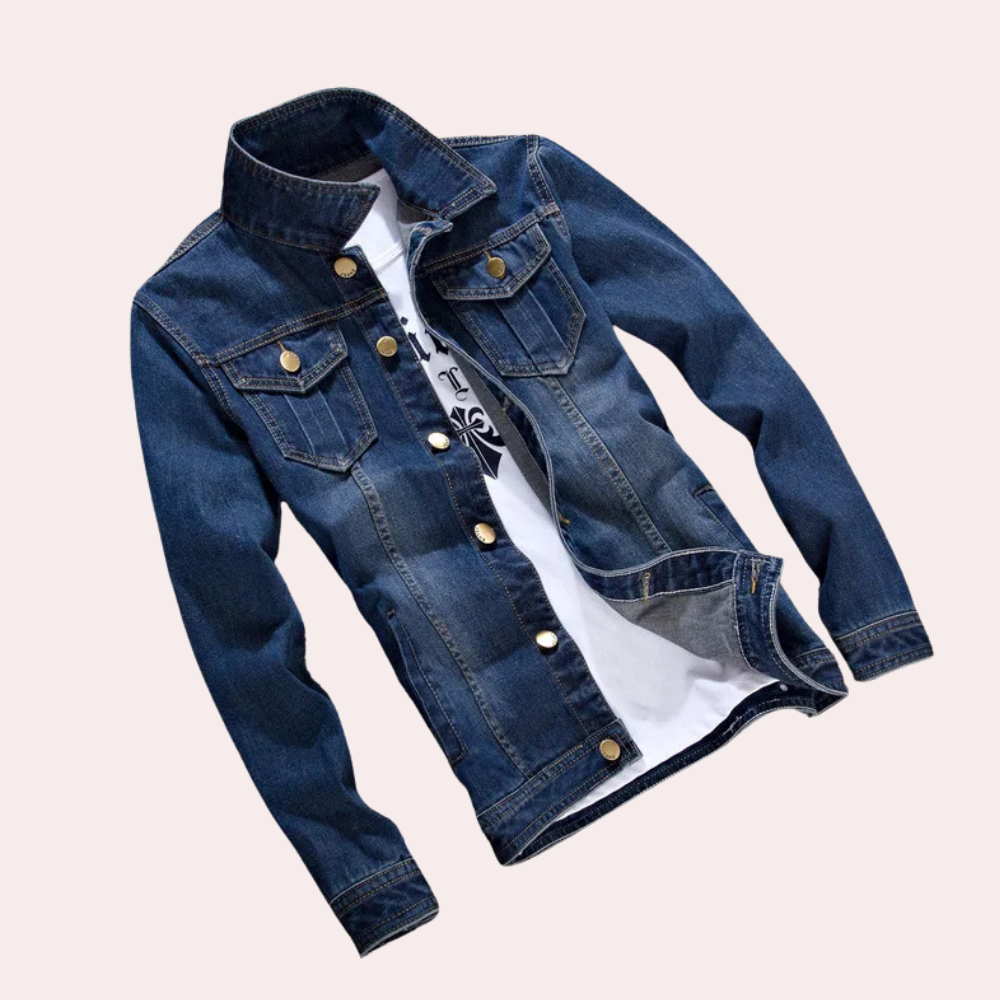 Stilla | Tidløs Denimjakke til Mænd