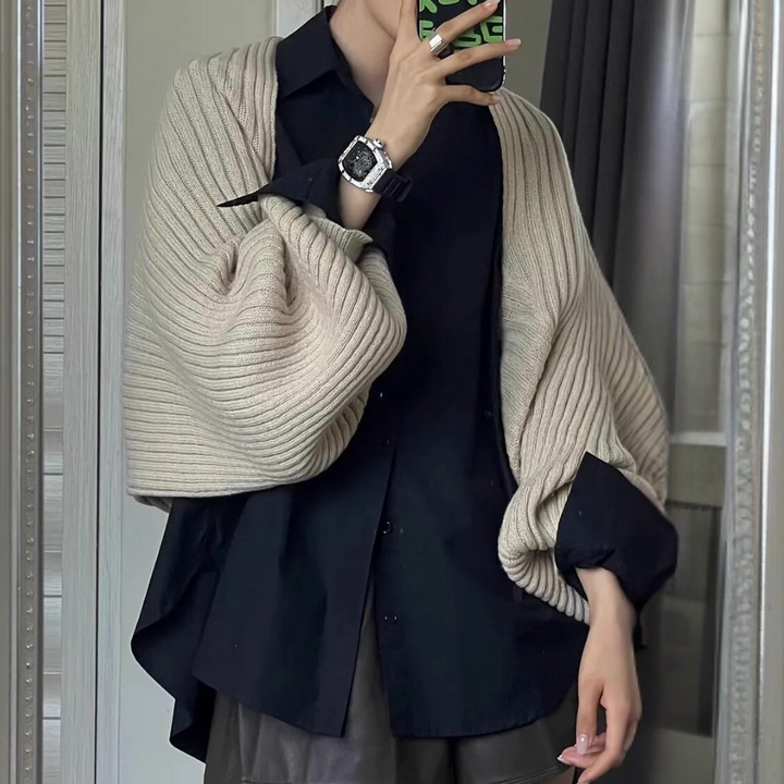 Stilla | Løs Strikket Sweatshirt til Damer