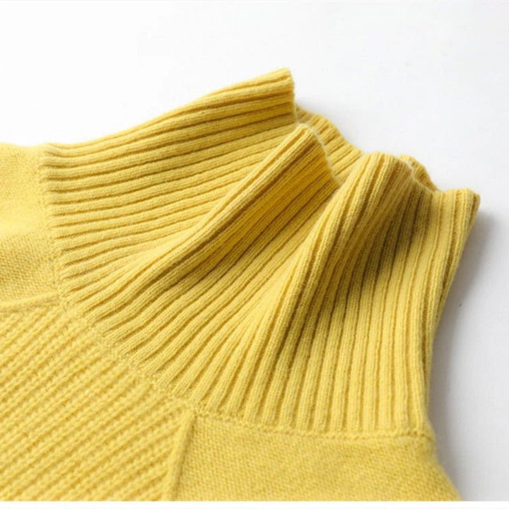 Stilla | Dame Rullekravepullover - Bomuld Efterår/Vinter Pullover