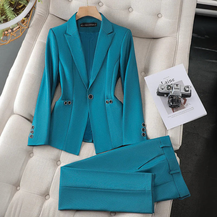 Stilla | Laura Sæt Blazer Og Elegant Bukser