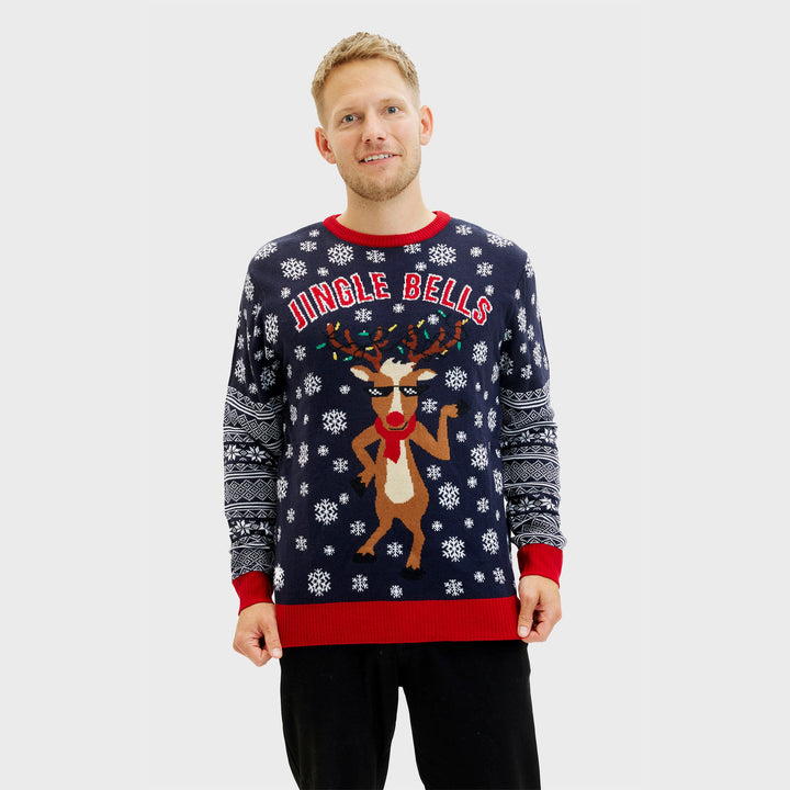Stilla | Jingle Bells juletrøje herre