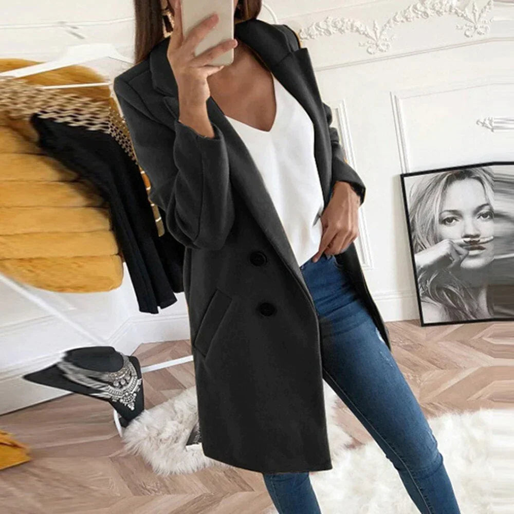 Stilla | Klassisk Frakke til et Tidløst Look