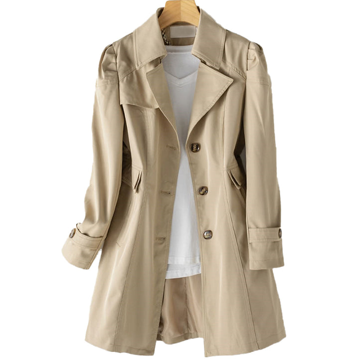 Stilla | Dame Fit-And-Flare Trenchcoat