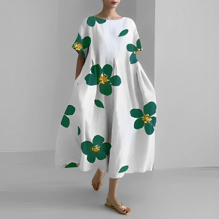 Stilla | Boho Blomstret Kjole