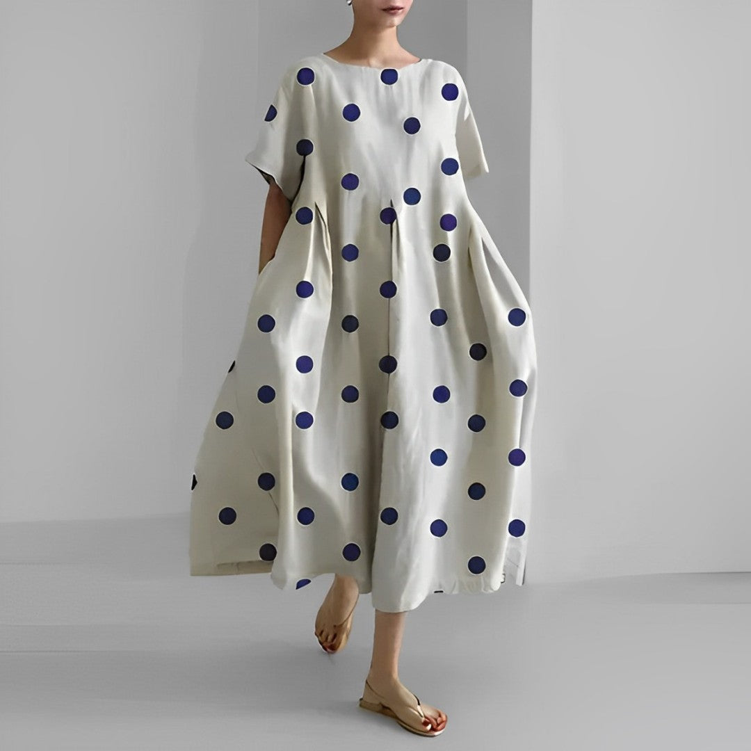 Stilla | Boho Blomstret Kjole