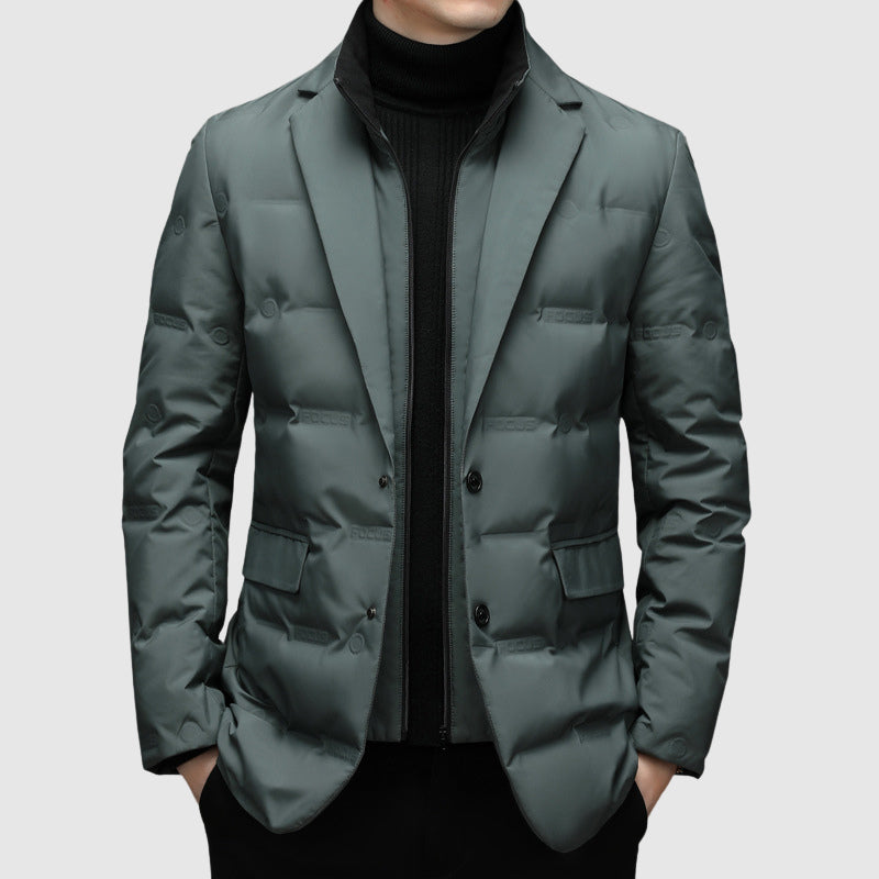 Stilla | Entendaun-Isoleret Puffer-Blazer