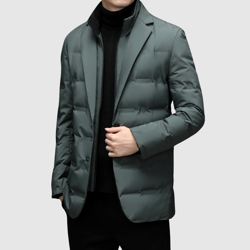 Stilla | Entendaun-Isoleret Puffer-Blazer