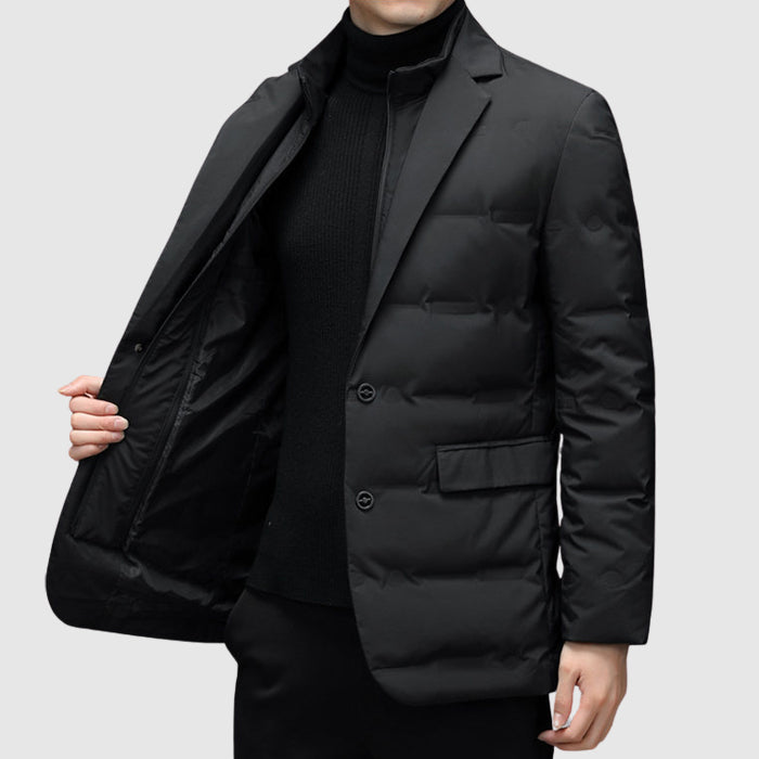 Stilla | Entendaun-Isoleret Puffer-Blazer