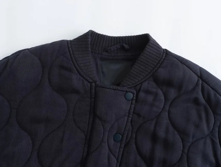 Stilla | Veste i bomuld med rund hals