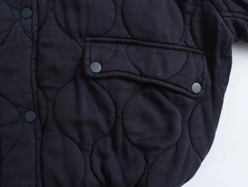 Stilla | Veste i bomuld med rund hals
