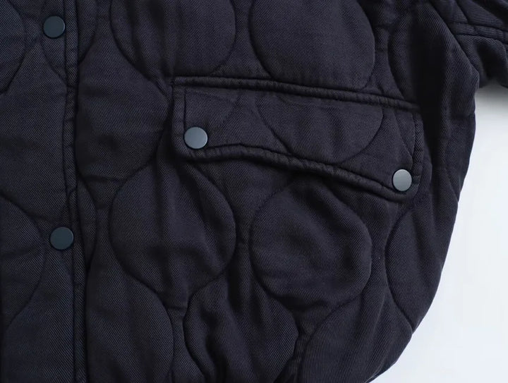 Stilla | Veste i bomuld med rund hals