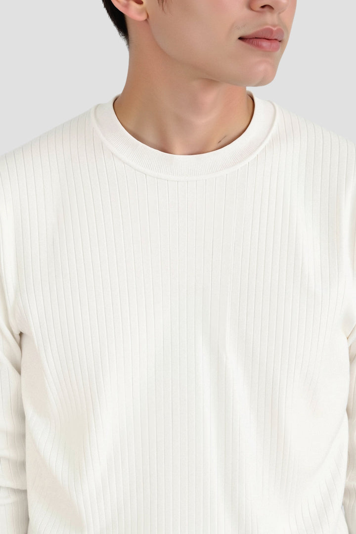 Stilla | Pullover Lavet Af Ribstrikket