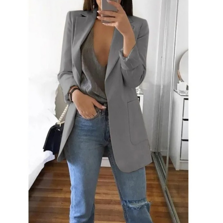 Stilla | Elegant dame-langblazer