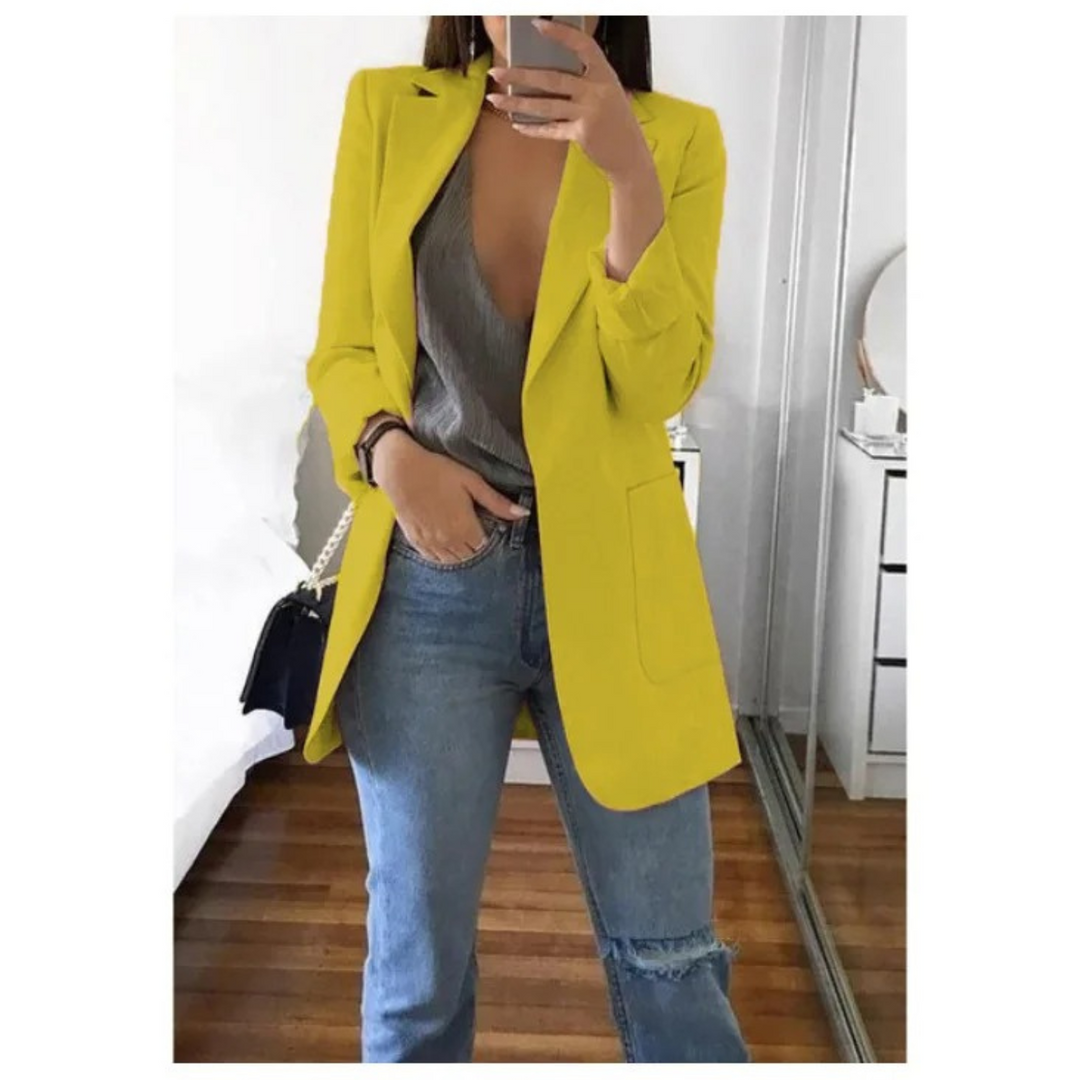 Stilla | Elegant dame-langblazer