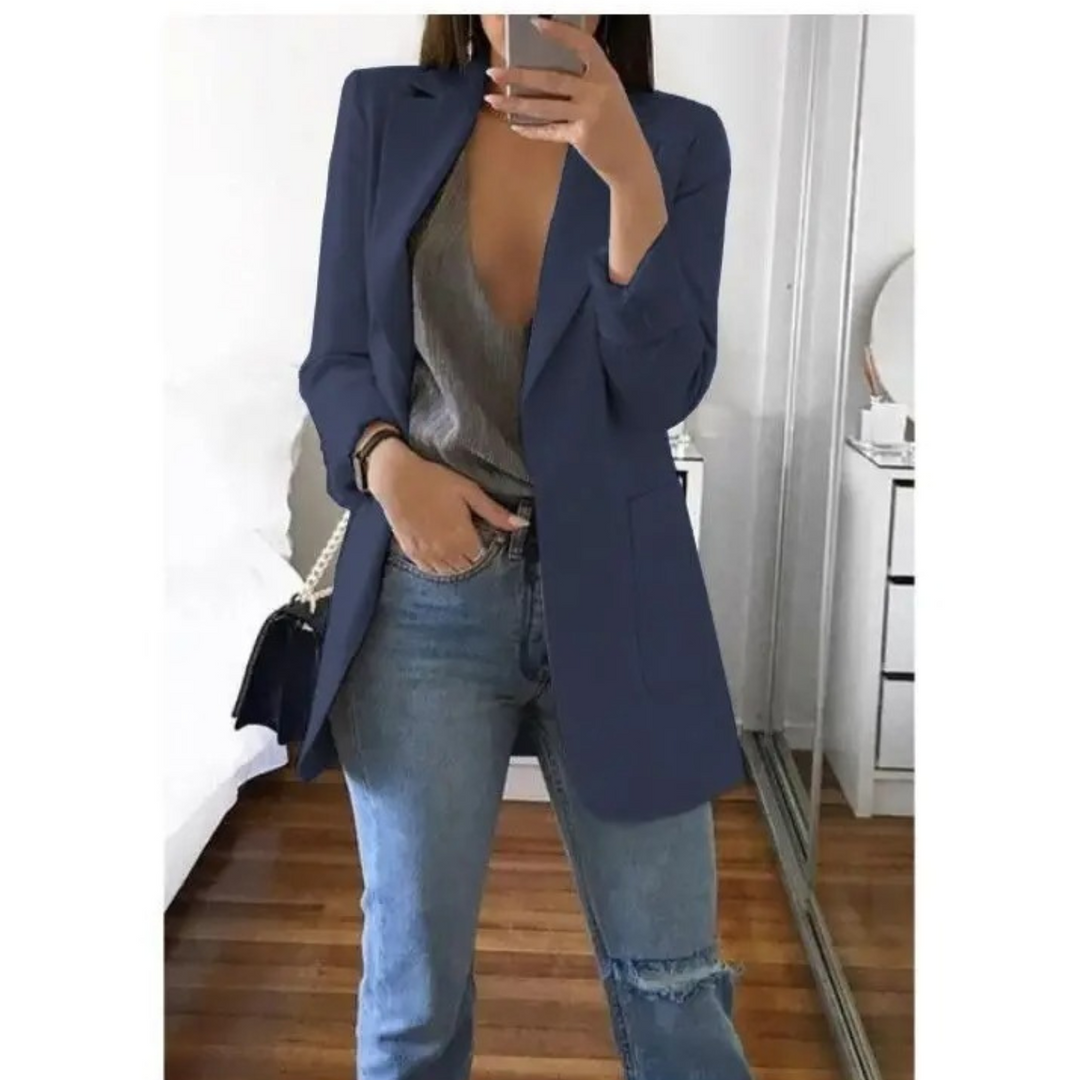 Stilla | Elegant dame-langblazer