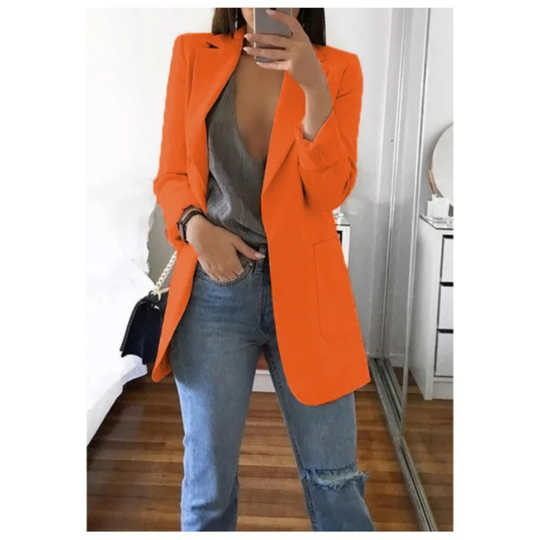 Stilla | Elegant dame-langblazer