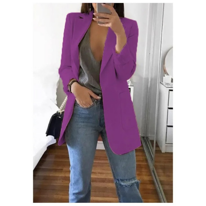Stilla | Elegant dame-langblazer