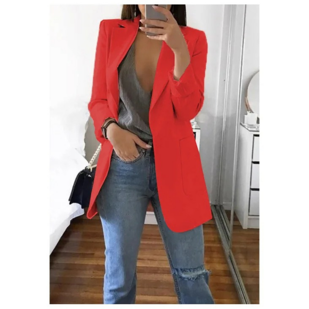 Stilla | Elegant dame-langblazer