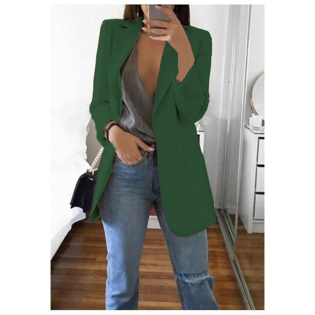 Stilla | Elegant dame-langblazer