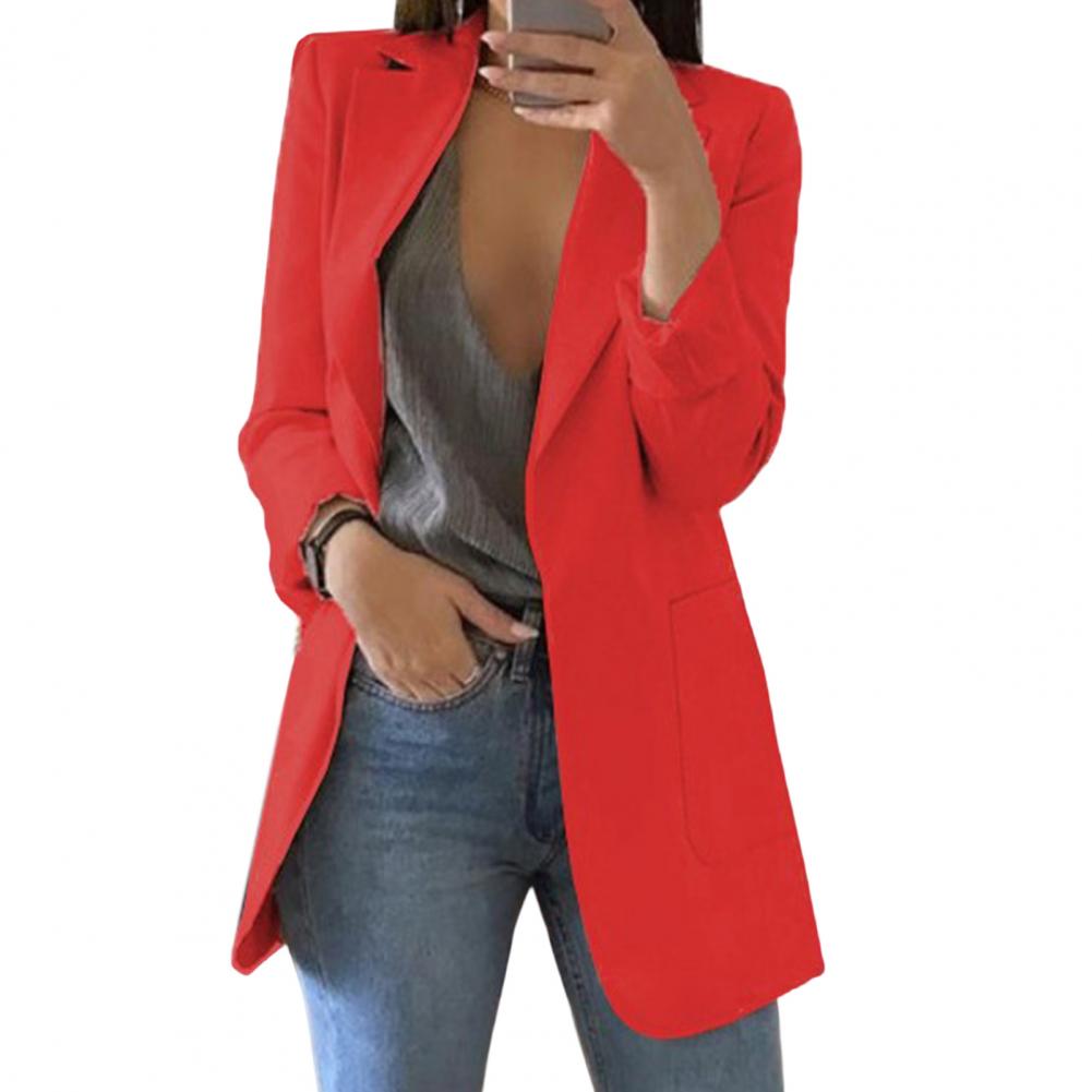 Skovae | Elegant Lang Blazer til Damer
