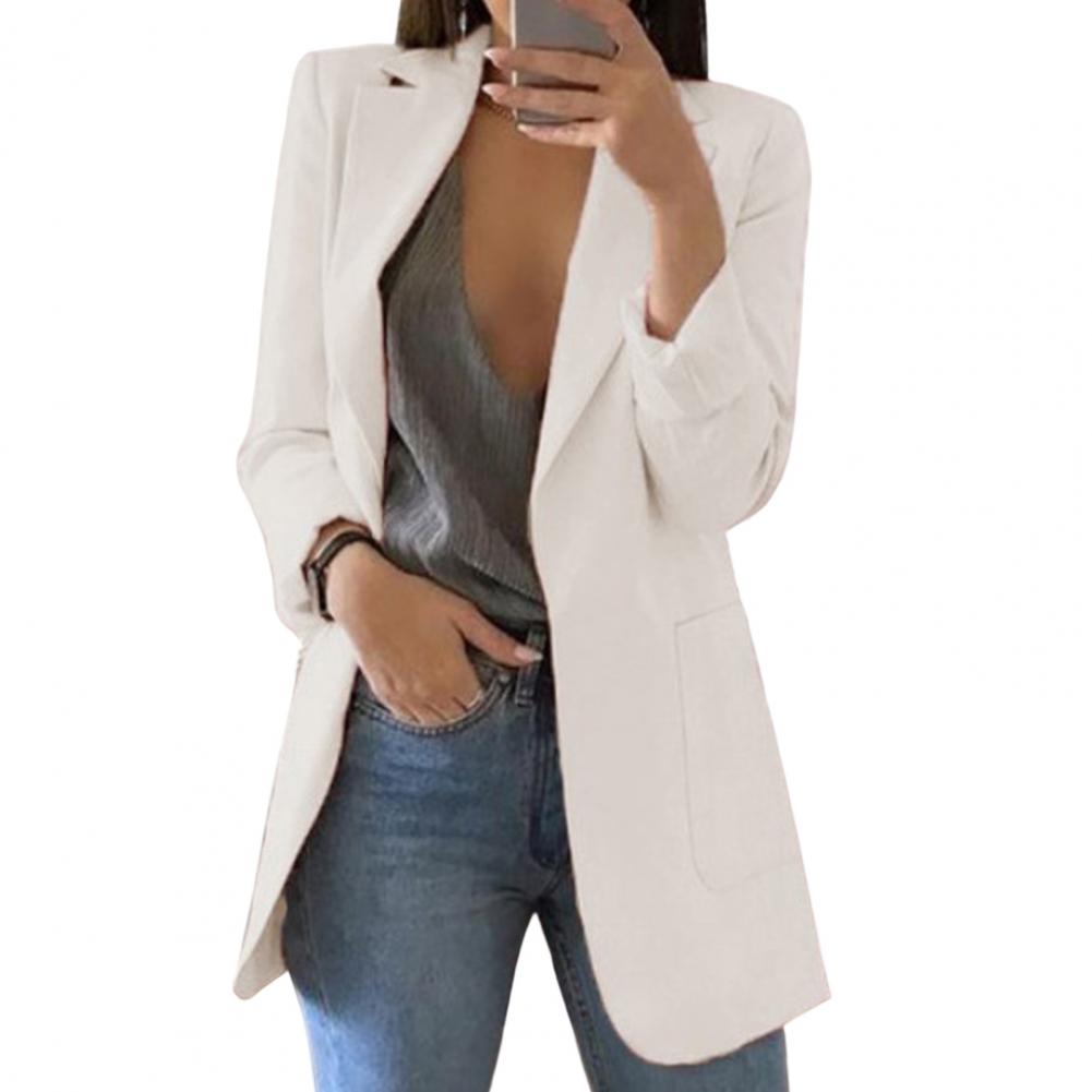Skovae | Elegant Lang Blazer til Damer