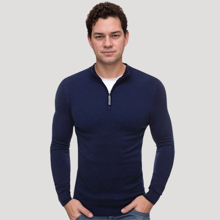 Stilla | Pullover med Halv Lynlås