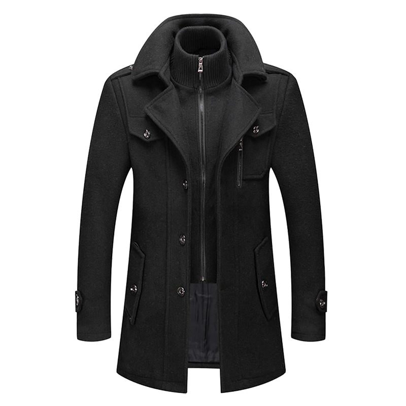 Stilla | Klassisk herrevarme vinterfrakke med moderigtigt look