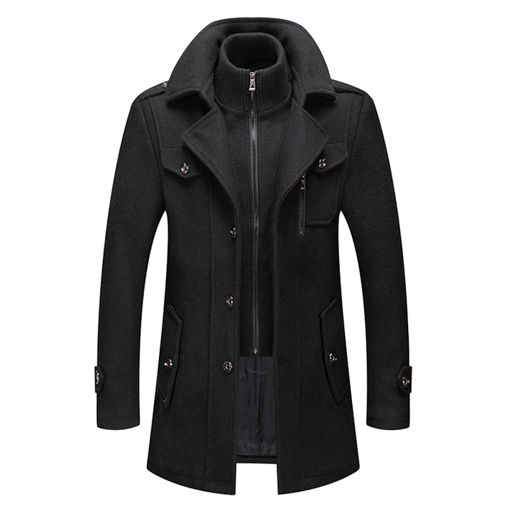 Stilla | Klassisk herrevarme vinterfrakke med moderigtigt look