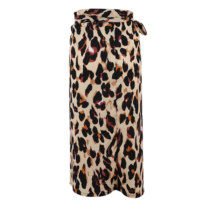 Stilla | Trend Nederdel Med Styliseret Leopardmønster