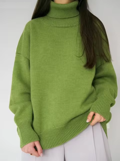 Stilla | Løs Pasform Rullekrave Sweater