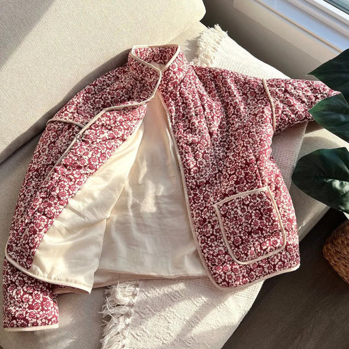 Stilla | Steppet Blomsterjakke