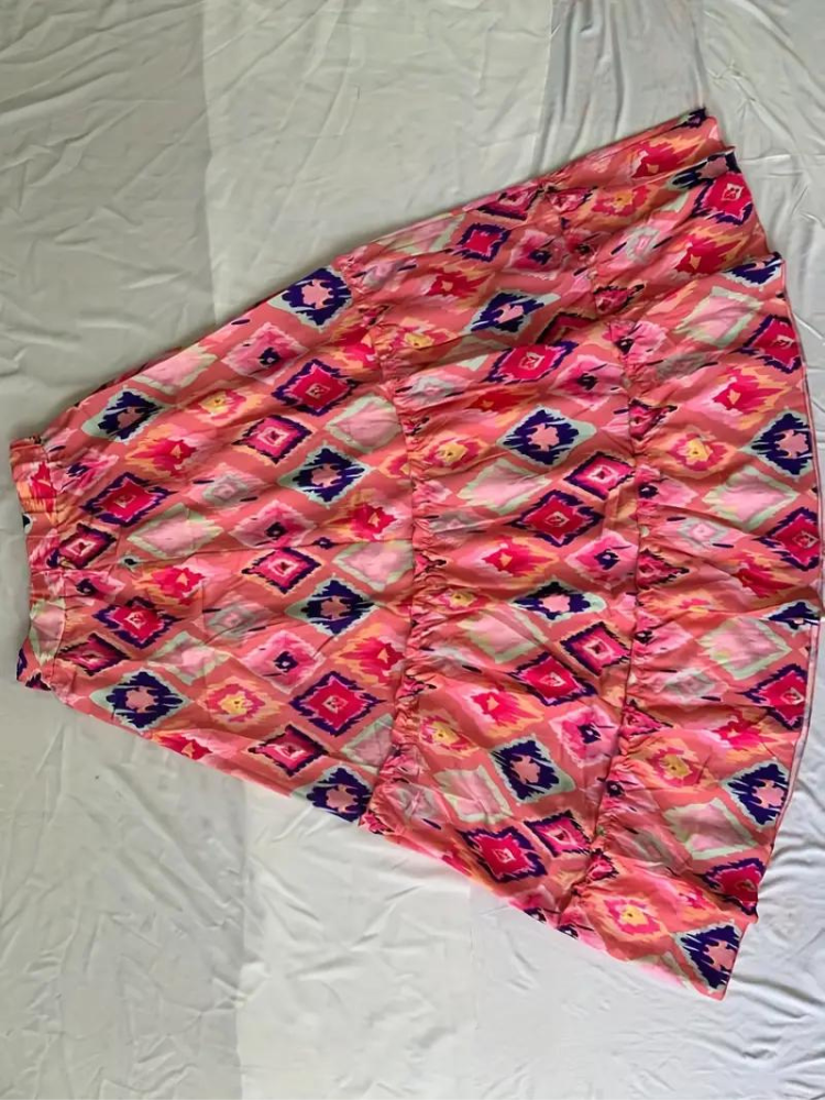 Skovae | Maxi Skirt Farverig Boho-flæser Skirt