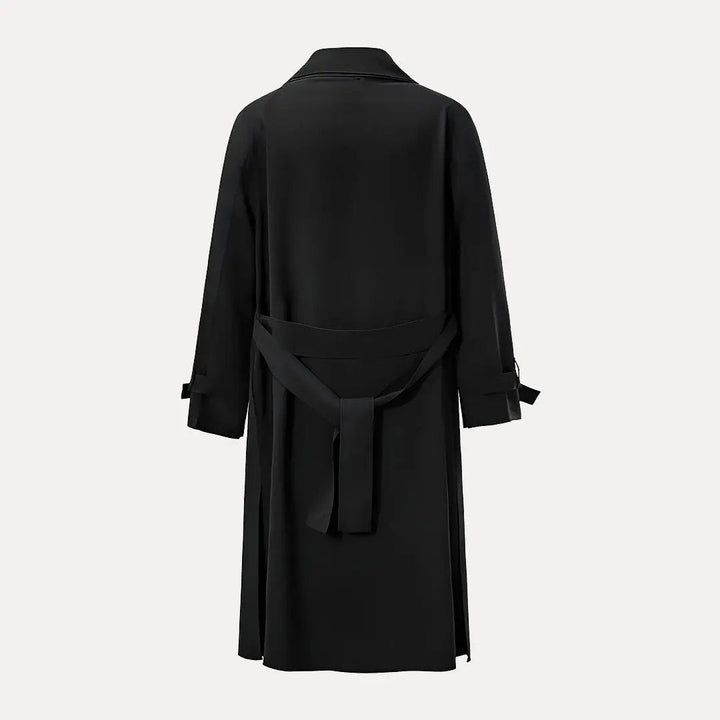 Stilla | Rygbånd Talje Revers Trenchcoat