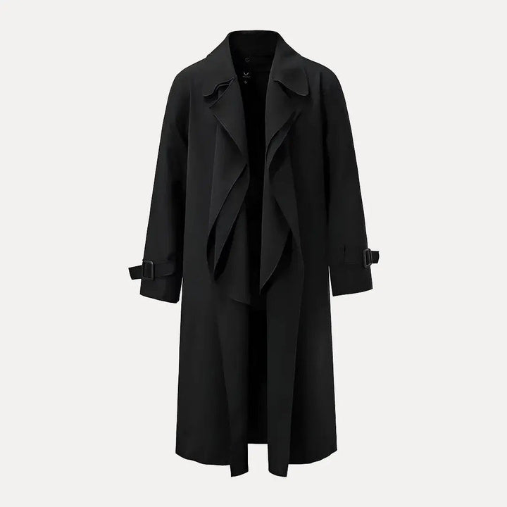 Stilla | Rygbånd Talje Revers Trenchcoat