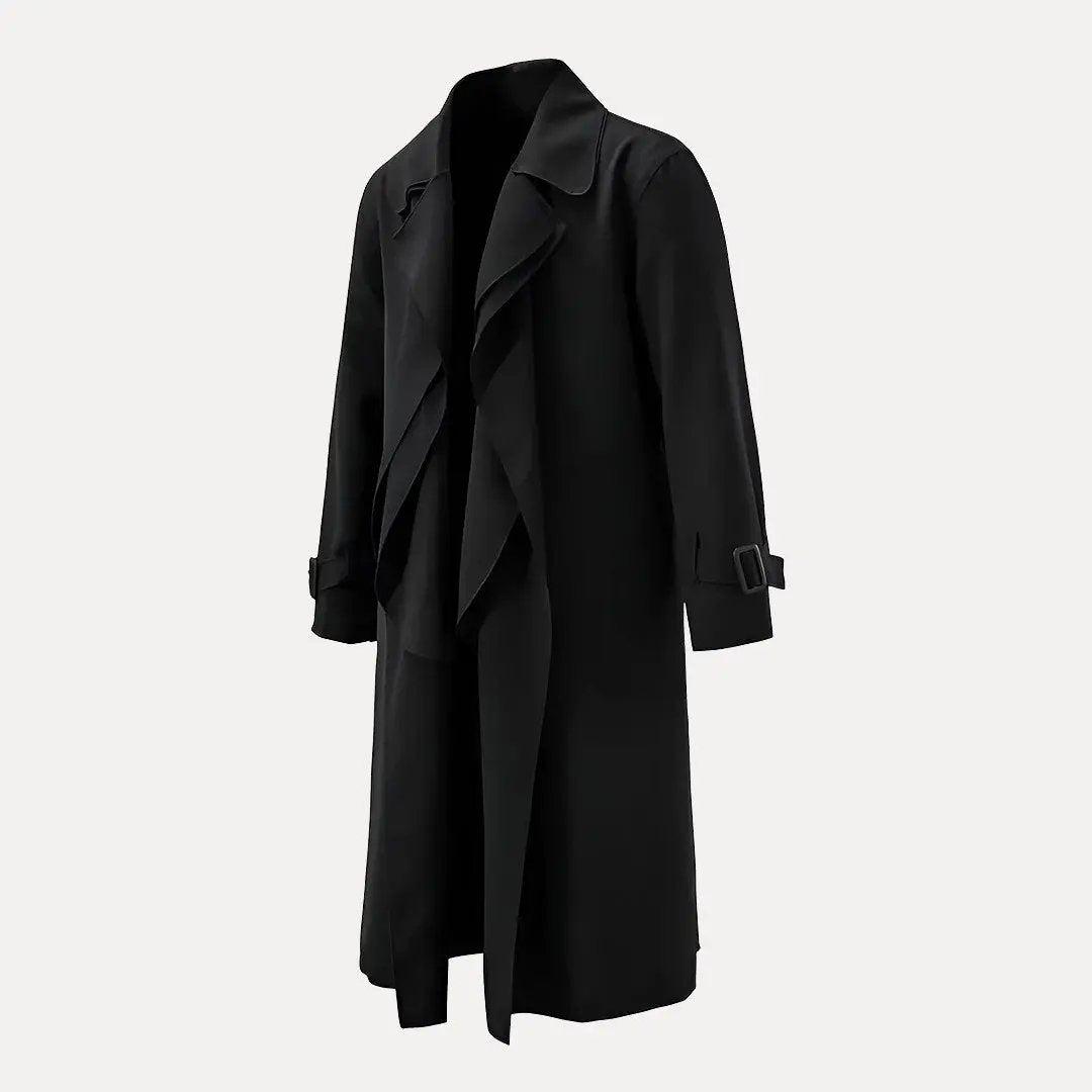 Stilla | Rygbånd Talje Revers Trenchcoat