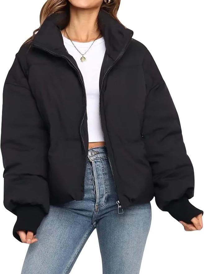 Stilla | Dame Oversized Pufferjakke