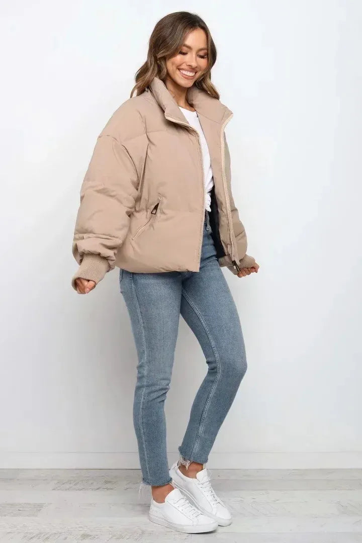Stilla | Dame Oversized Pufferjakke
