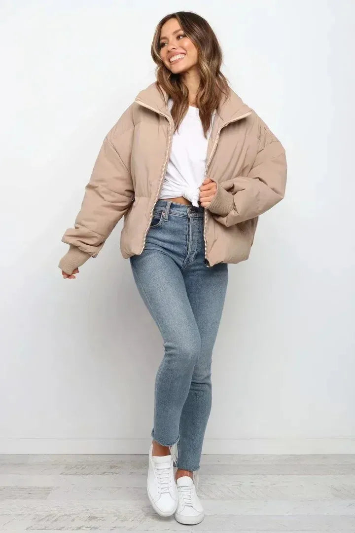 Stilla | Dame Oversized Pufferjakke