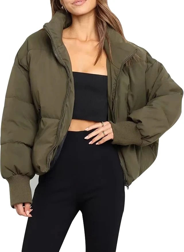 Stilla | Dame Oversized Pufferjakke