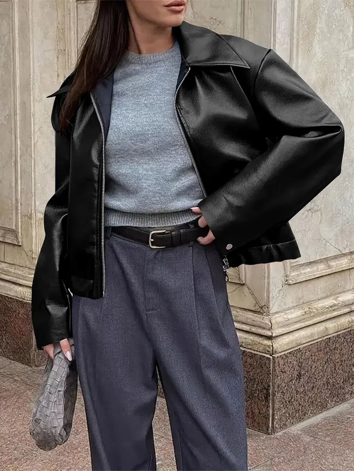 Stilla | Dame Relaxed Fit Zip-Up Bomberjakke