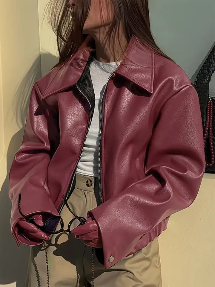 Stilla | Dame Relaxed Fit Zip-Up Bomberjakke