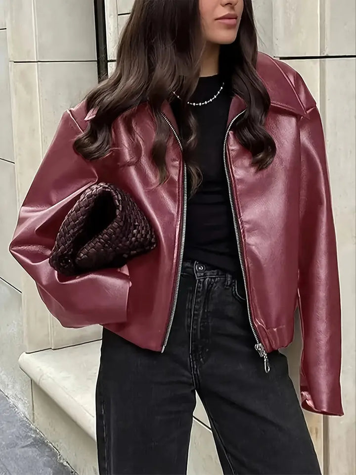 Stilla | Dame Relaxed Fit Zip-Up Bomberjakke