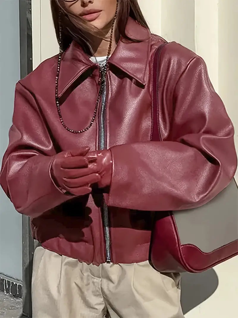 Stilla | Dame Relaxed Fit Zip-Up Bomberjakke