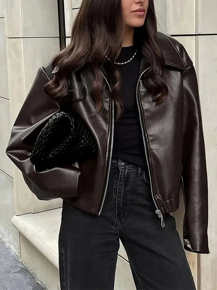 Stilla | Dame Relaxed Fit Zip-Up Bomberjakke