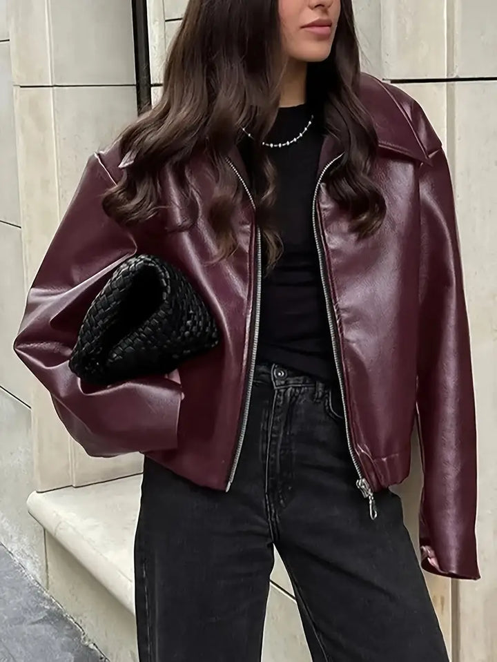 Stilla | Dame Relaxed Fit Zip-Up Bomberjakke