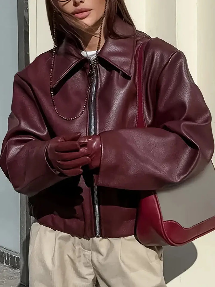 Stilla | Dame Relaxed Fit Zip-Up Bomberjakke