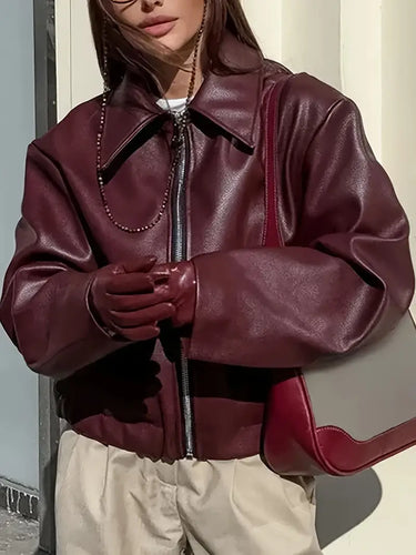 Stilla | Dame Relaxed Fit Zip-Up Bomberjakke