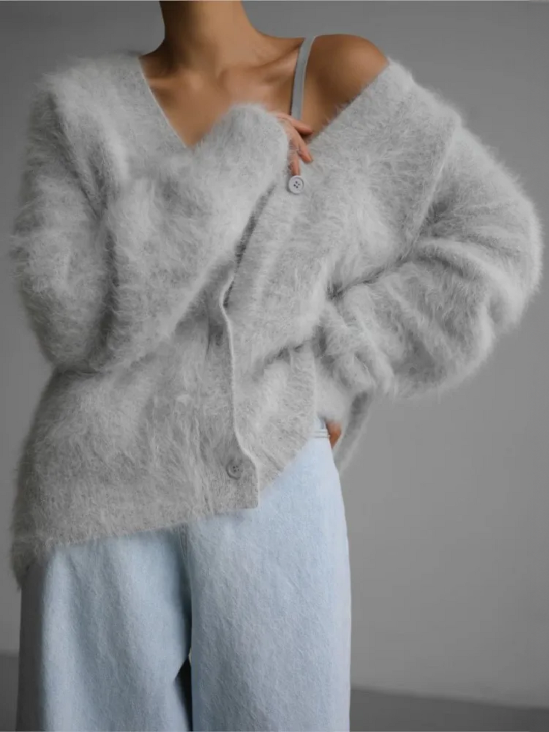 Stilla | Luksuriøs Cashmere-strikketrøje Med Knapper