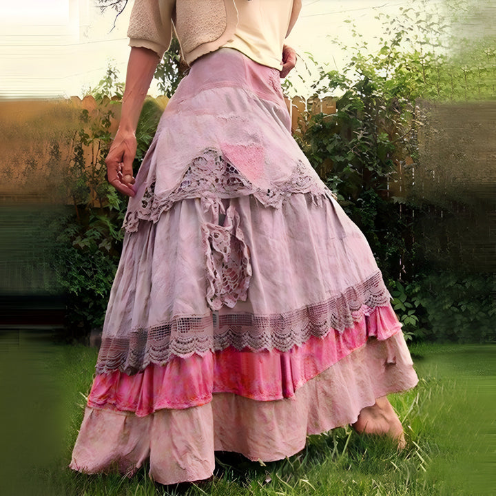 Stilla | Elegante Boho Maxikjole